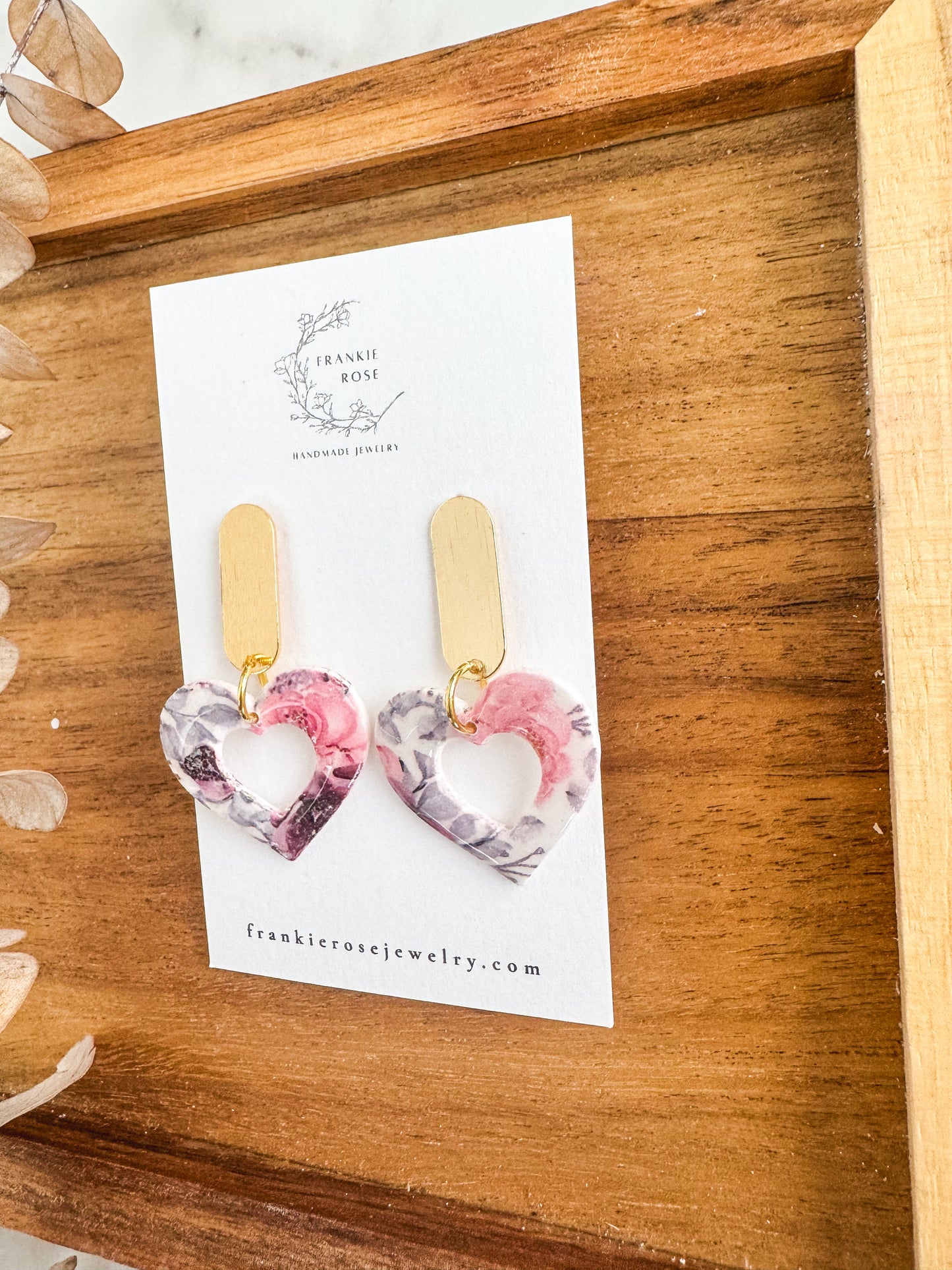 floral cutout hearts | sweetheart collection