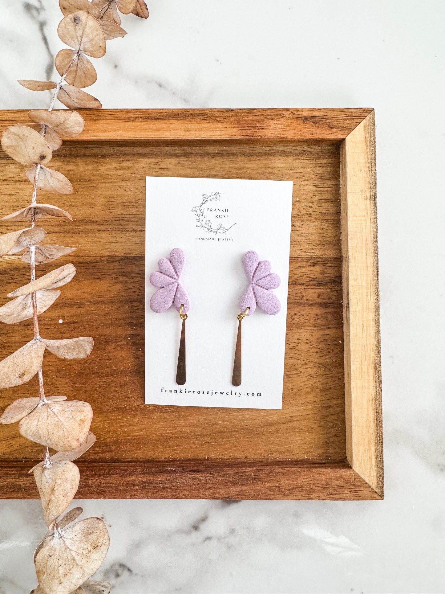 Purple dangles | Sweetheart Collection