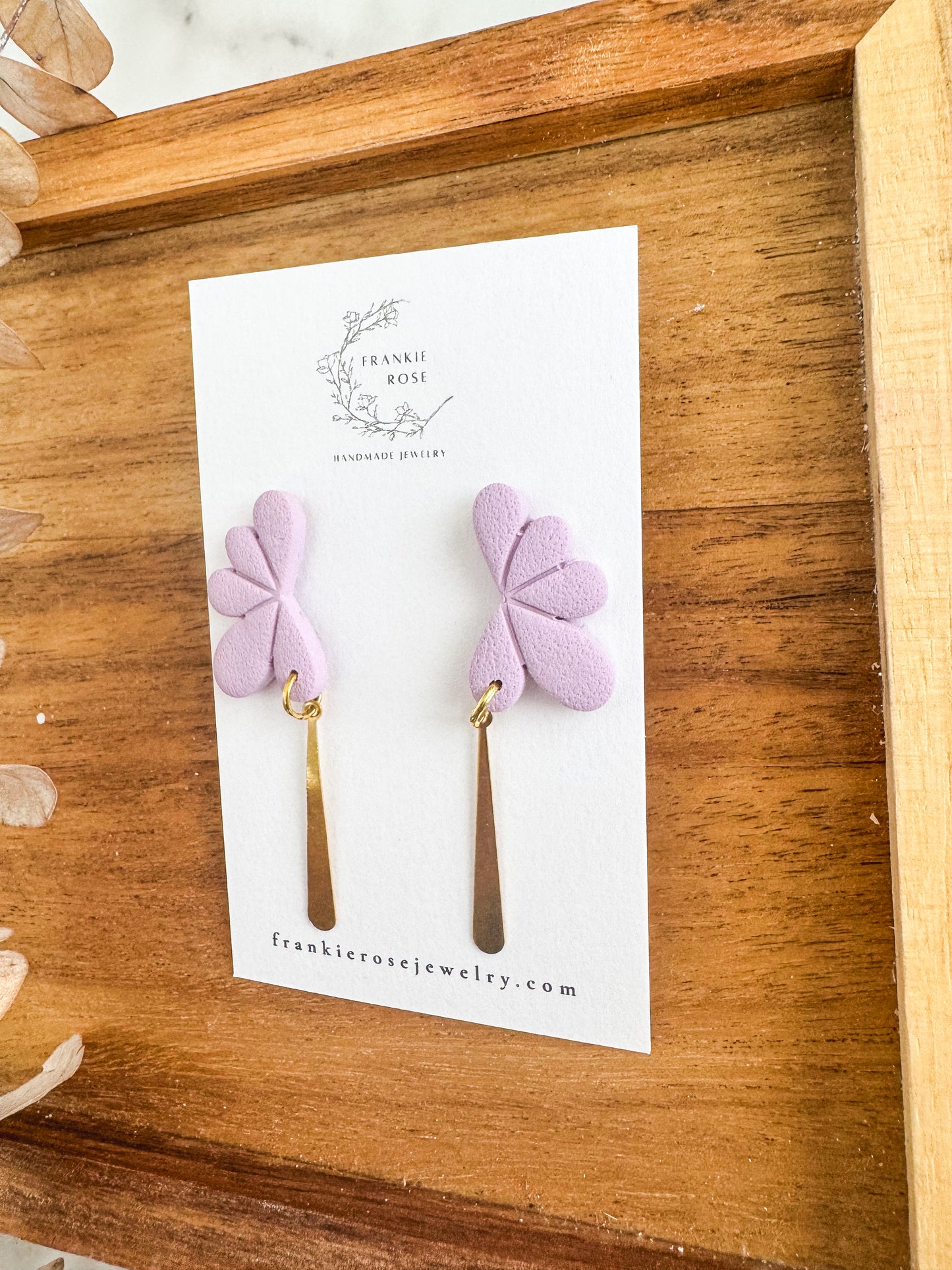 Purple dangles | Sweetheart Collection