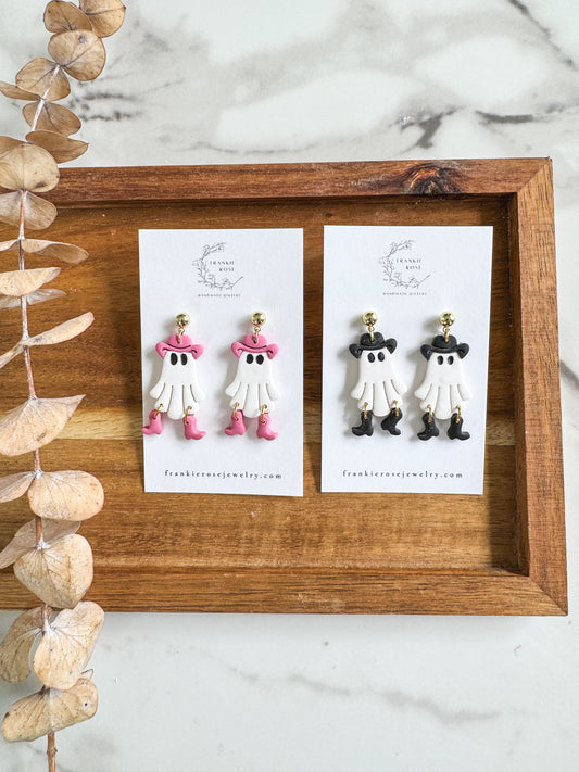 Giddy up ghosts | polymer clay